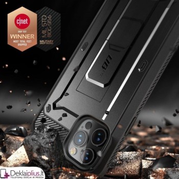 Supcase unicorn beetle pro serijos dėklas + laikiklis (telefonui Apple Iphone 12 Pro Max) Supcase unicorn beetle pro serijos dėklas + laikiklis (telefonui Apple Iphone 12 Pro Max)
